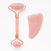 Gua Sha & Jade Roller Face Massage Set